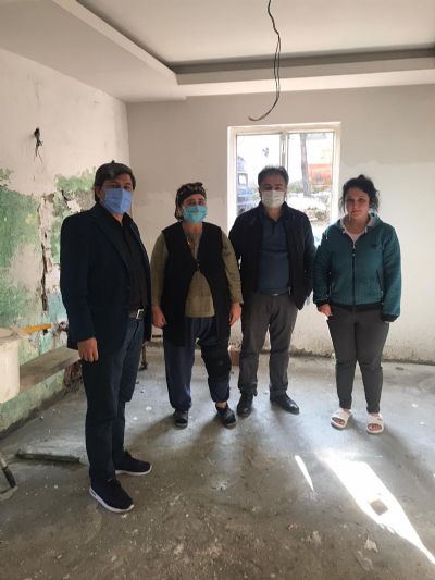 DENİZLİ Ekihisar  EVİ YANAN hemşerimiz