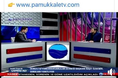 Denizli Afyonkarahisarlılar  Dernek Başkanı konuşması KAN VER Afyon projesi 2020
