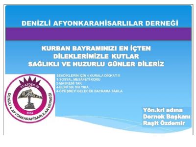 KURBAN BAYRAMI
